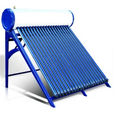 150 Liter Standard Passive Duda Solar Water Heater Attached Pressurized Tank Evacuated Tubes Hot