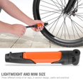 thumbnail image 2 of Qiilu DUUTI Portable Compact Bicycle Air Pump Durable Bike Inflator With Frame Mounting Kit, Bike Pump, Bike Tire Inflator, 2 of 8