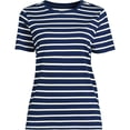 thumbnail image 3 of Lands' End Women's Supima Crew Neck T-Shirt, 3 of 3