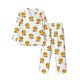 thumbnail image 1 of Balery Cute Duck With Headphone Pijama para Hombre de Dos Piezas con Manga Larga, Conjunto de Dormir y Descanso Suave con Bolsillos-Large, 1 of 2