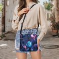 thumbnail image 5 of ZUXONGSY Hummingbird Cherry Blossom Print Shoulder Bag for Women Fashion Crossbody Travel Purse Waterproof Satchel with Adjustable Wide Strap for Dating Workout, 5 of 7