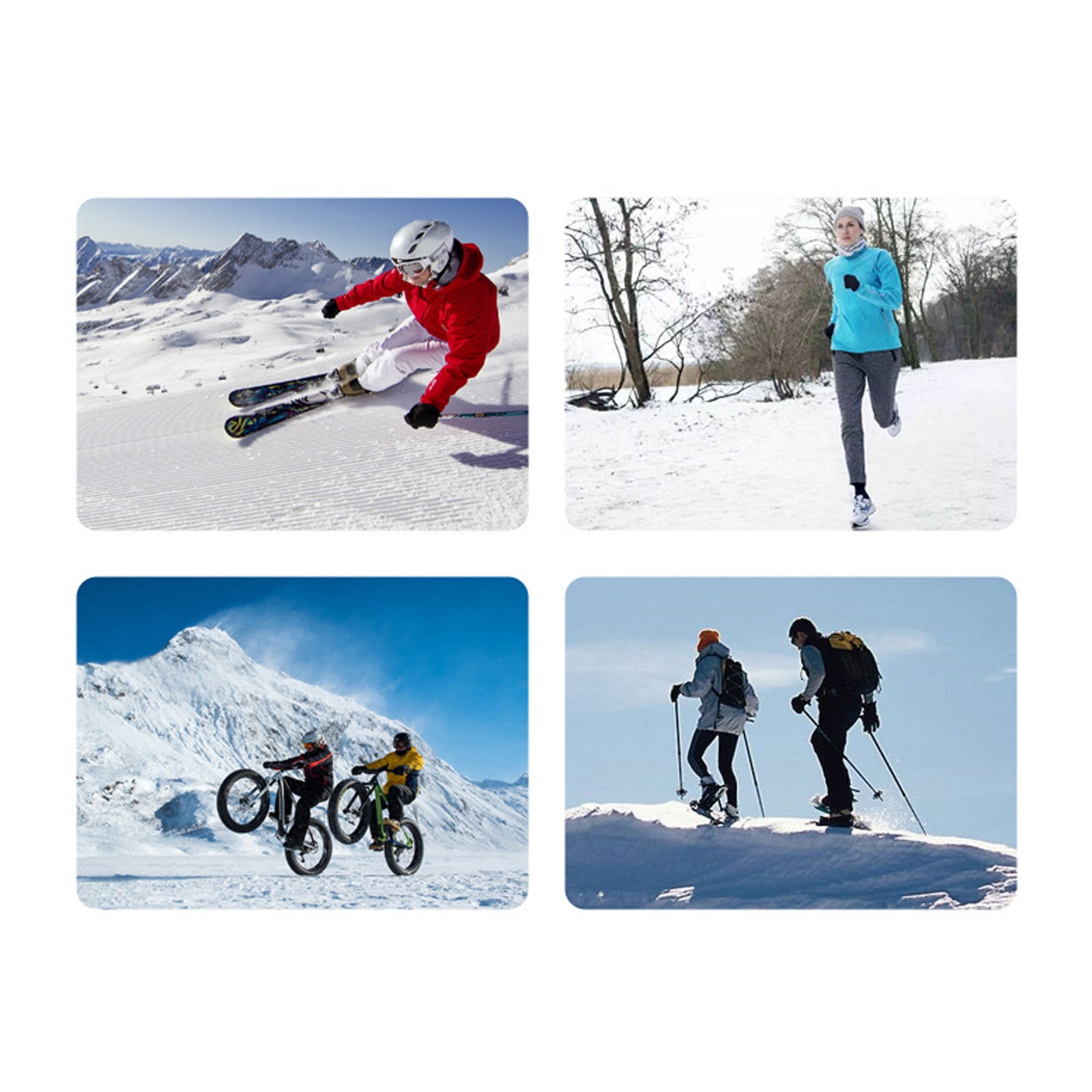 Bonnet Thermique Polaire Sous Casque – Cache-oreilles Hiver Pour Cyclisme, Ski, Randonnée – Hommes Et Femmes