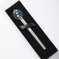 thumbnail image 4 of Santa Claus Book Marks: Vintage Silver Lace-Edged Bookmark - Reading Accessories Gift for Book Lovers, 4 of 5