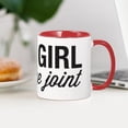 thumbnail image 4 of CafePress - This Girl Runs The Joint Mug - 11 oz Ceramic Mug - Novelty Coffee Tea Cup, 4 of 6