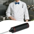thumbnail image 3 of Digital Meat Thermometer, Instant Read Food Thermometer, Cooking Thermometer for Cooking, Grilling BBQ Black 8.9in, 3 of 6