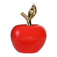 thumbnail image 3 of FashionCha Apples Statue Ceramic Apples Figurine Decorative Simulation Desktop Ornament for S, 3 of 9