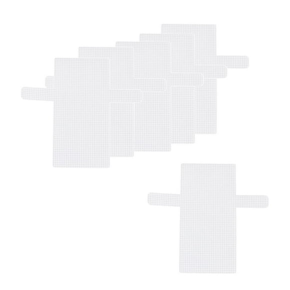 Rongfmy 6 Pcs Mesh Plastic Canvas Sheets Rectangular for Cross Stitch Bag DIY Crafts Deer