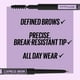 thumbnail image 4 of Maquillaje de cejas Maybelline Express Brow Ultra Slim Taupe, 4 of 6