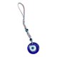 thumbnail image 5 of ColoMX Llavero creativo con ojo turco, colgante para bolso, de aleación de zinc., 5 of 8