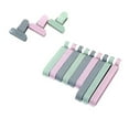thumbnail image 4 of EeaseMX Juego de 12 pinzas para bolsas de alimentos frescos, para el hogar, para guardar refrigerios, sellador de bolsas al vacío, mini herramienta de sellado al vacío para cocina, 4 of 7