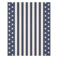 thumbnail image 2 of Americana Summer Knitted Throw Blanket,4th of July Farmhouse Home Decor, Red White Blue Stars American Flag Pattern Blanket for Couch Sofa, 2 of 6