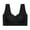 Black, variant on HEVIRGO Lady Bra Push Up Seamless Thin Wire Free No Constraint Women Brassieres Daily Wear Clothes