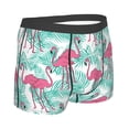 thumbnail image 3 of Naloa Flamingo Print Mens Underwear - Boxers for Men, Classic Briefs for Men, 3 of 9