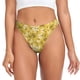 thumbnail image 1 of Fotbe Flower Tanga Sin Costuras para Mujer con Estampado – Panties Invisibles, Transpirables y Cómodos para Uso Diario-X-Large, 1 of 6