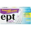 E.P.T. 3 Tests Digital Early Pregnancy Test - 3ct