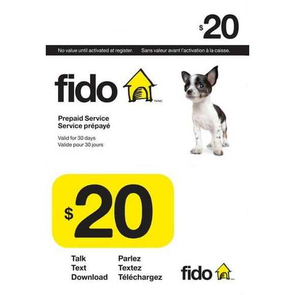 $20 Fido Card