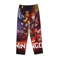 thumbnail image 4 of Ninjago Poster Women's Pajama Pants Lounge Daily Novelty Cozy Sleep Bottoms Pants Sleepwear With Pockets, 4 of 8