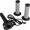 Gray, variant on Ebike Full Twist Throttles, 3 Pin Waterproof Throttles Grip Kit, 12V-72V for 22mm Handlebars, Compatible with Lectric XP4, Macfox X1, HappyRun and Freego