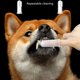 thumbnail image 3 of 10 cepillos de dientes para mascotas, cepillos de dientes de silicona suave, cepillos de dientes para la limpieza de mascotas, aptos para gatos y perros., 3 of 5