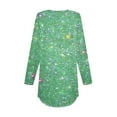 thumbnail image 4 of FAIWAD FAIWAD Long Sleeve Tunic Tops for Womens Round Neck Trendy Lightweight Plus Size Pullover Tops, 4 of 5