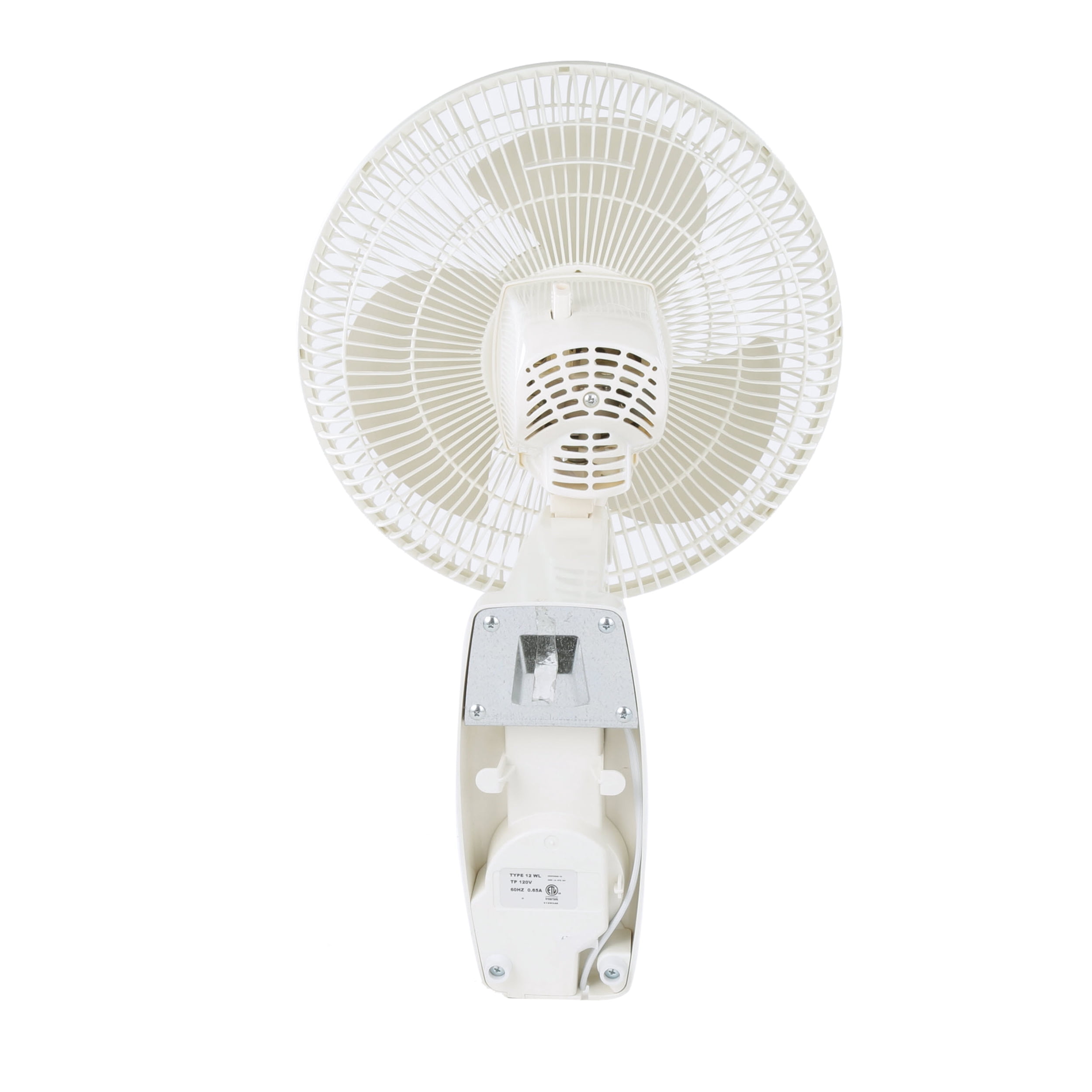 Lasko 12 Oscillating Wall Mount 3-Speed Fan, Model #3012, White -  Walmart.com