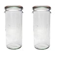 thumbnail image 1 of Weck Jars 908 1 Liter - Pack of 2 Glass Jars, 1 of 3