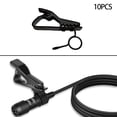thumbnail image 3 of Gerich Lavalier Microphone Clips Replacement Kit 10 Pcs s Lavalier Mic Clips Metal Tie Clips Replaceable for Voice Recording Clamp Holder, 3 of 5