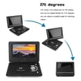 thumbnail image 4 of 9.8 Inch Portable Home Car DVD Player Rotatable VCD CD Game TV Player Radio Adapter Support FM Radio Receiving ,Easy to Install, 4 of 6