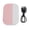Pink, variant on Yajisi Bone Conduction Speaker 360 Degree Stereo Bass BT6.0 Portable Under Pillow Speaker for Sleeping 20H Endurance, Gray[cite: 1]