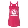 thumbnail image 2 of Wild Bobby, Office Schrute Farms Beets Always Fresh, Pop Culture, Women Tri-Blend Racerback Tank Top, Shocking Pink, Large, 2 of 4