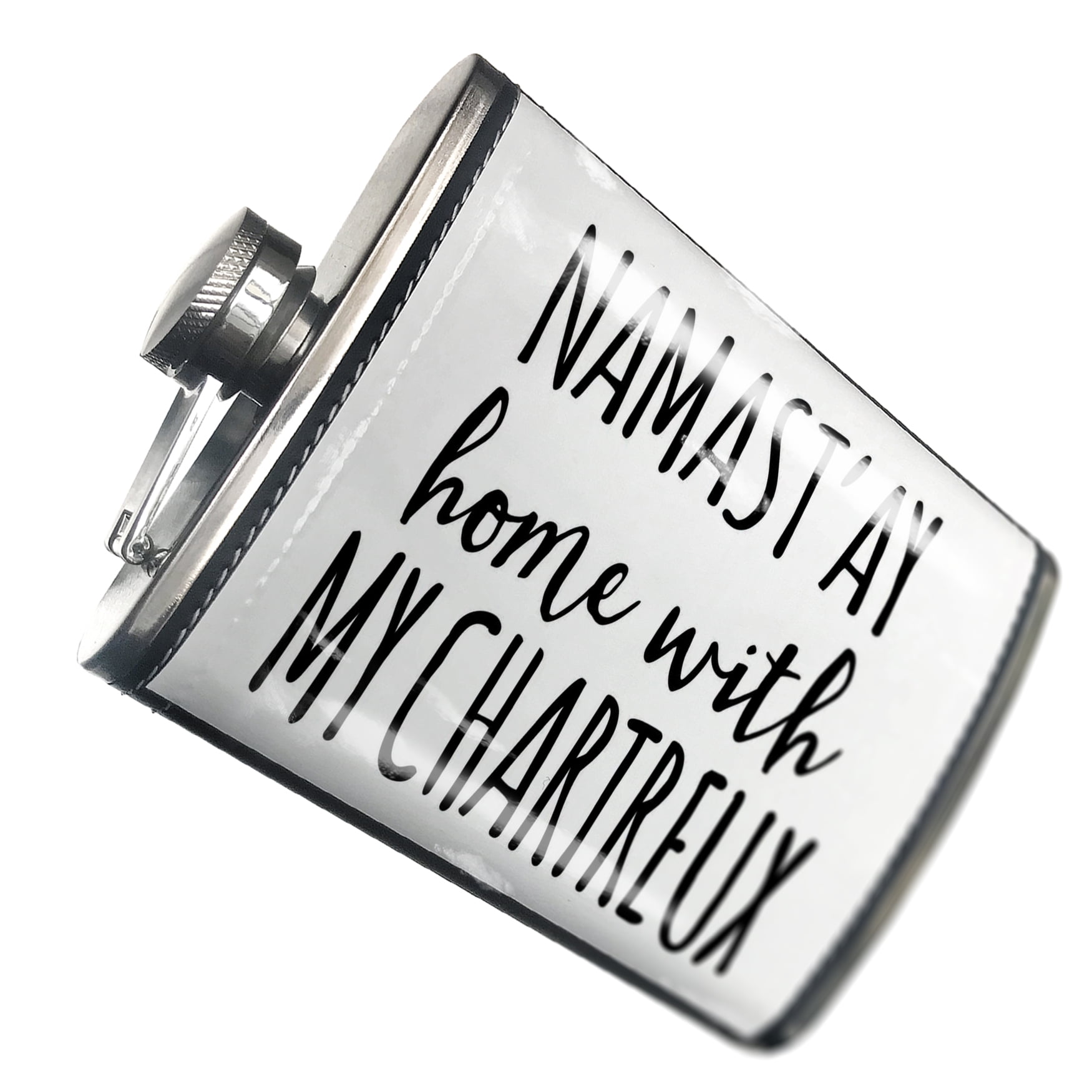 NEONBLOND Flask Namast'ay Home With My Taigan Simple Sayings 