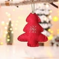 thumbnail image 6 of Beautynvta Christmas Tree Hanging Decoration, Felt Fabric Star Christmas Tree Shaped Hanging Ornament for Christmas Tree Ornaments Christmas Decorations, 6 of 6