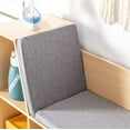 thumbnail image 5 of 6-Cubby Kids Bookcase with Reading Nook and Cushion, Multi-Purpose Storage Organizer for Bedroom, Living Room, Natural, 5 of 5