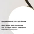 thumbnail image 4 of Nordic Industrial Design Wall Mounted Light with Adjustable Light Direction, High Light Transmittance Frosted Glass Sconce for Modern Living Spaces, 4 of 5