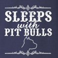 thumbnail image 3 of CafePress - Sleeps With Pit Bulls Long Sleeve Dark T Shirt - Long Sleeve Dark T-Shirt, 3 of 4