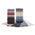 thumbnail image 3 of Ensemble de Serviettes en Coton Madison Park Signature 8 Pcs en Rouge Bordeaux, 3 of 9