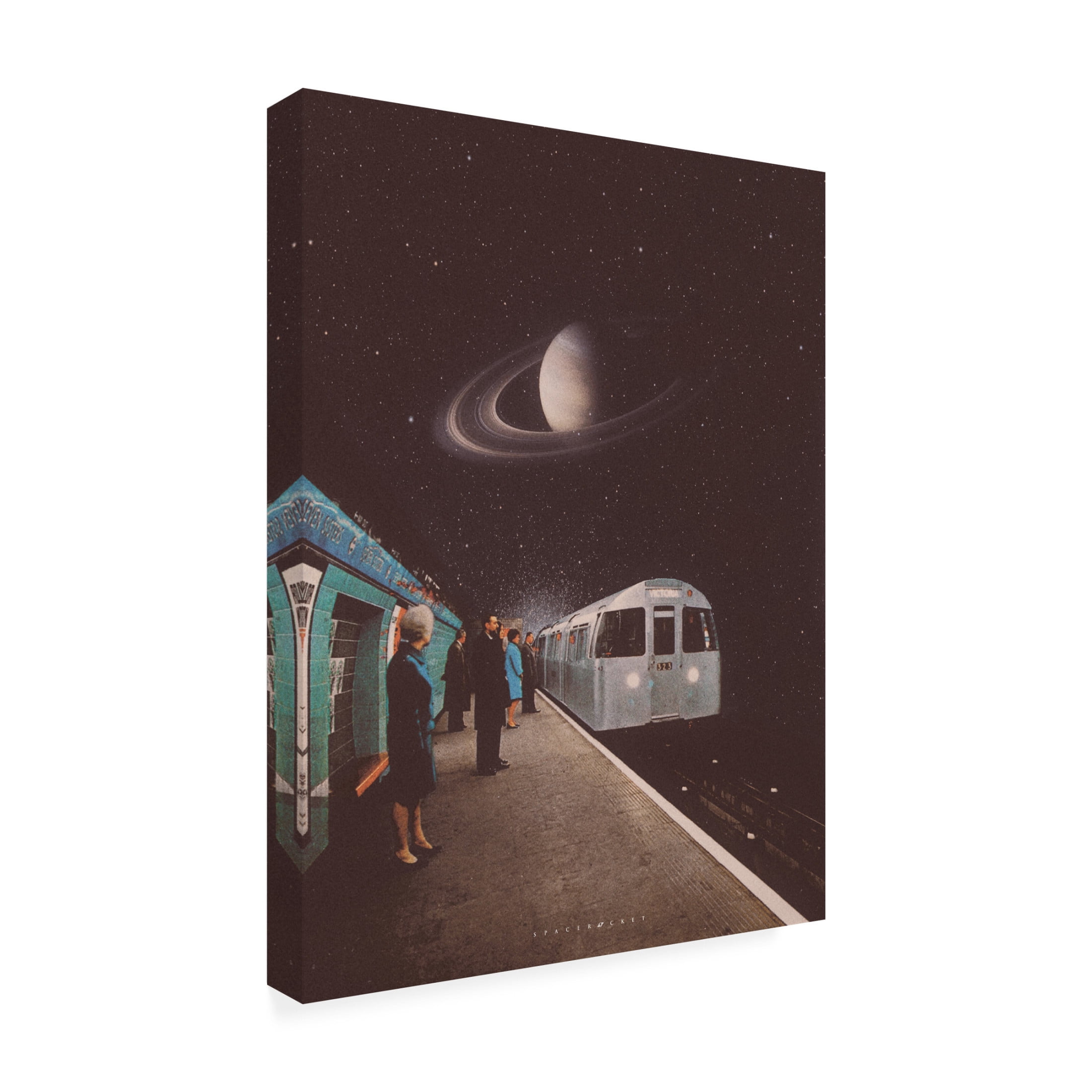 Trademark Fine Art spacerocket art 267 Canvas Wall Art