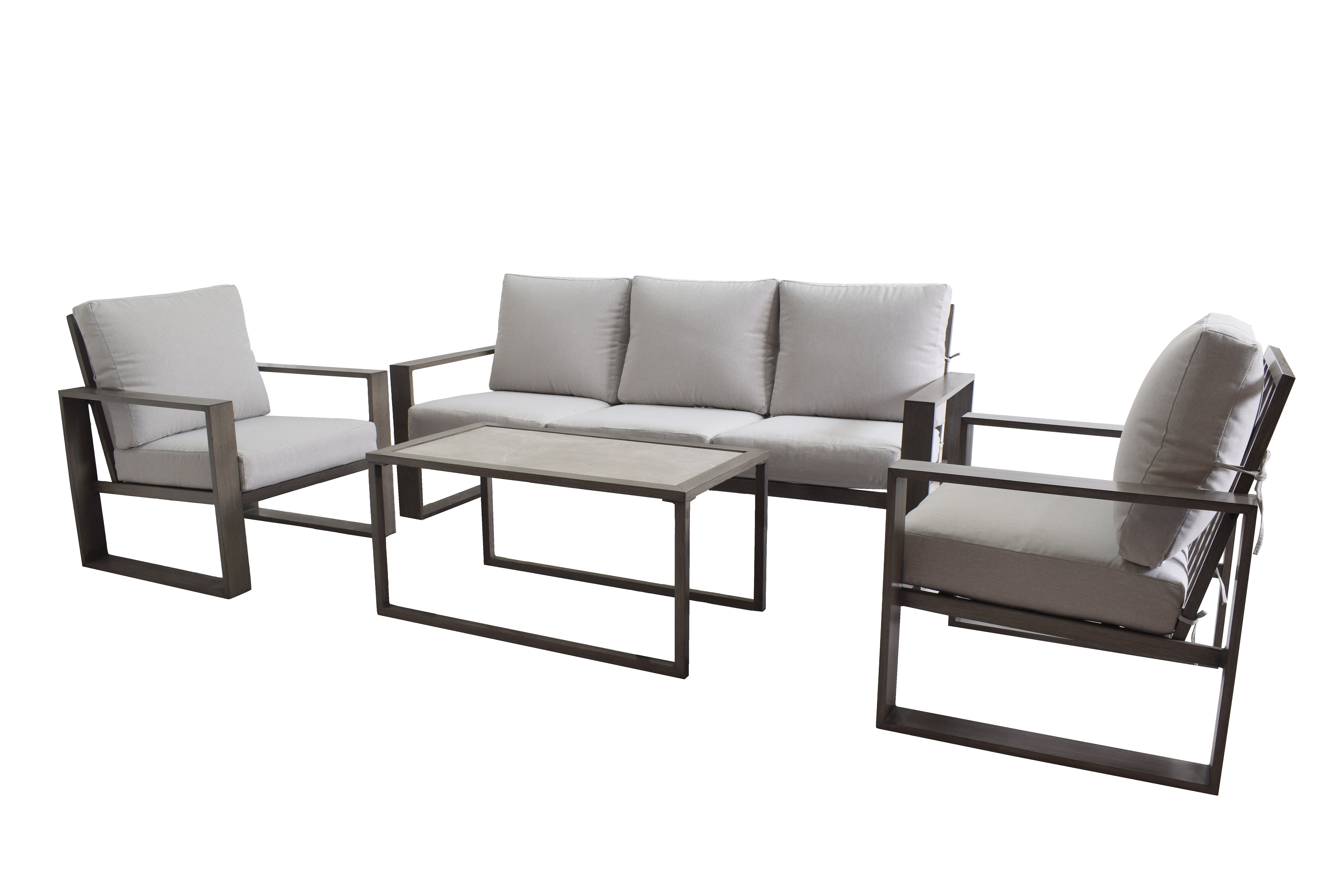 Belle haven 4 piece conversation set deals