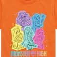 thumbnail image 3 of Monster High - Pastel Character Group - Toddler And Youth Short Sleeve Graphic T-Shirt, 3 of 5