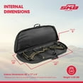 thumbnail image 3 of Open Box SKB Archery Case w/10 Accessory Pouches, Arrow Box, Double Zipper, 3 of 12