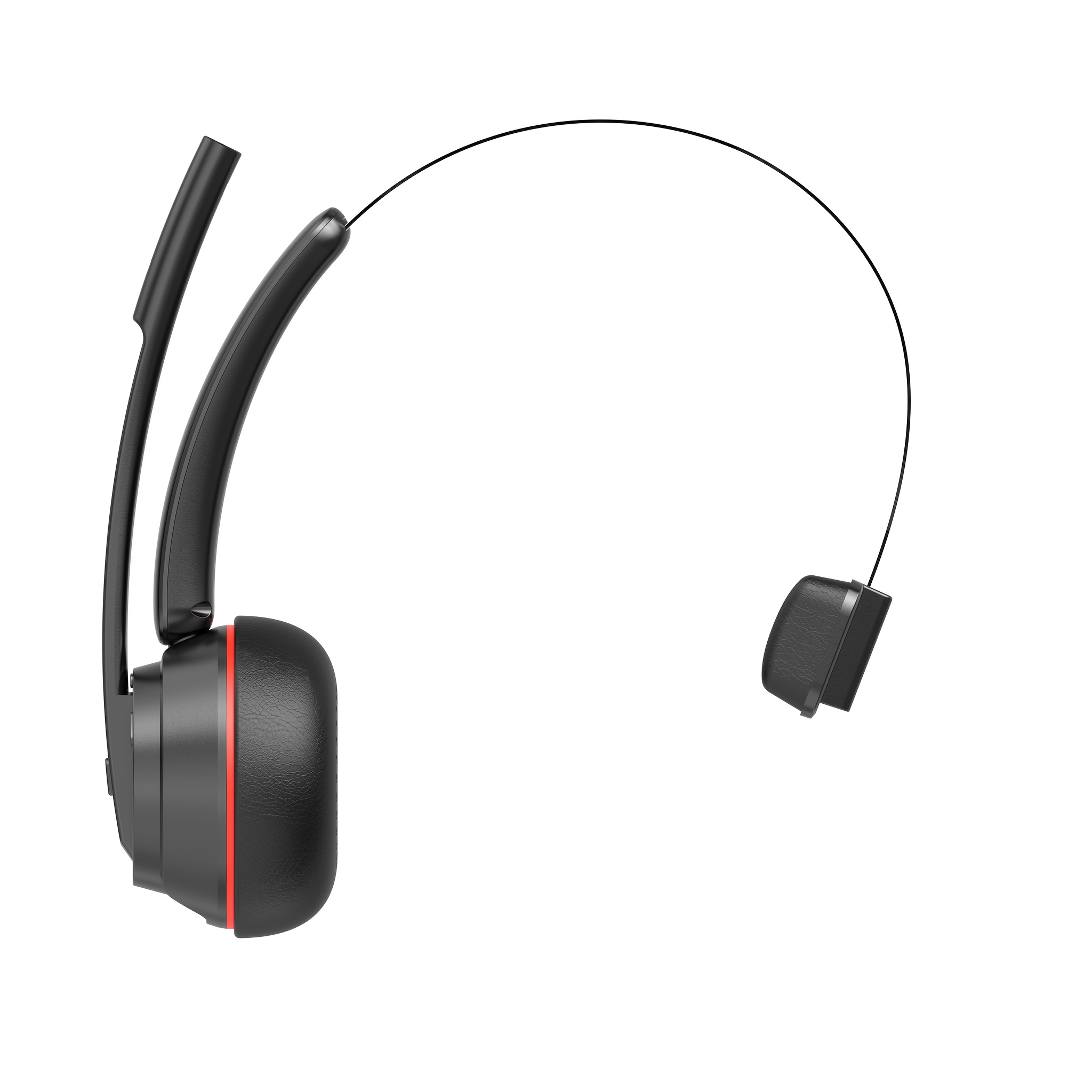 Bluetooth Headset, Trucker Bluetooth Headset with AI Noise Cancellation Microphone & Mute Button, Trucker Headphones with 55 Hrs Working Time, 5.2 Multitasking for Truck Drivers/Phone