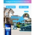 thumbnail image 3 of ZOSI 8CH 5MP Outdoor PoE Security Camera System, 4pcs 5MP Audio PoE IP Surveillance Camera with Spotlight, 4K 8CH NVR Built-in 2TB HDD, Smart Person/Vehicle Detection, 3 of 11