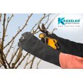 thumbnail image 4 of Kezzled Puncture Resistance Unisex Work Safety Gloves, Leather Black, Count Per Pack "2", 4 of 8
