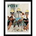 thumbnail image 5 of Art.com Cowboy Asleep in Beauty Salon, Saturday Evening Post Cover, May 6, 1961 Giclee Print by Kurt Ard, Black Frame Wall Art, 32" x 40", 5 of 5