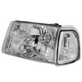 thumbnail image 4 of Spec-D Tuning Chrome Crystal Headlights + Corner Lights Turn Signal Lights Compatible with 2001-2011 Ford Ranger L+R Pair Assembly, 4 of 7