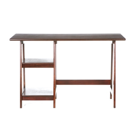 langston desk espresso
