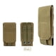 thumbnail image 4 of Riñonera Molle Al para Acampar Bolsas Almacenamiento para Dispositivos Equipo (caqui), 4 of 9