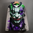thumbnail image 6 of Joker Hoodies for Men Women, Unisex Hooded Sweatshirt, Oversized Pullover with 3D Print, Casual Loose Fit Hoodie, S-6XL, 6 of 8
