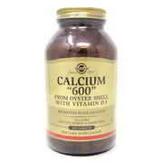 Calcium 600 Tablets (Oyster Shell Calcium) By Solgar - 240 Count