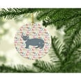 thumbnail image 2 of Dwelf #2 Cat Christmas Ceramic Ornament 2.8 in x 2.8 in, 2 of 3